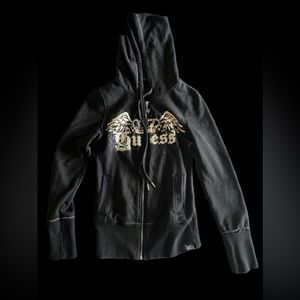Guess Zip Up Hoodie
